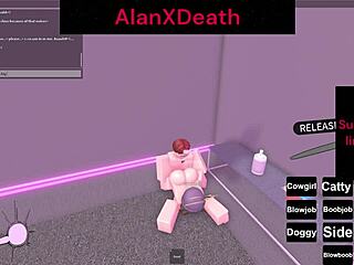 Roblox Girl Orgasms from Blowjob and Doggystyle