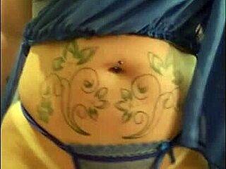 Big tits MILF gets a guided handjob