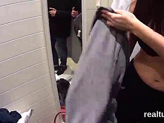 Enchanting czech sweetie is seduced in the mall and plowed in pov