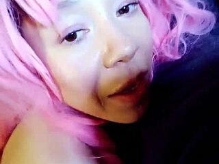 She gives an amazing blowjob and swallows every drop of cum