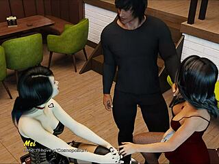 Brunette Nickola med glat fitte kneppet af kæmpe monsterpik