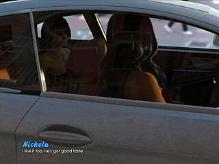 Brune Nickola chatte rasée se fait défoncer par une grosse bite monstrueuse