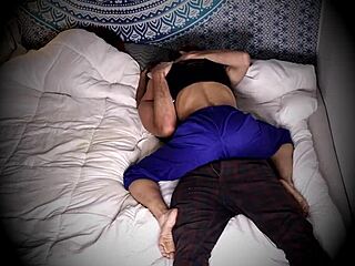 Hidden Cam Captures Passionate Couple Having Sex In Bed