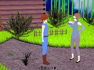 New 3D animated porn game with hot MILFS and teens.