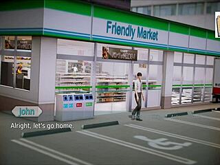 Walkthrough of the anime visual novel The Academy 23