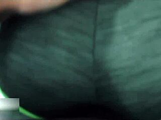 Couldn't resist stepsister, fucked her in exercise pants, full story