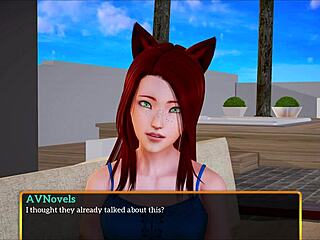 เรื่องครอบครัวใหม่ตอน 325 สาวแดงสมัครเล่นนมเล็กผู้ใหญ่