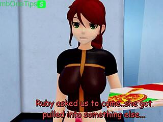RubyxGlinda RWBY Brings Wild 3D Cartoon Futanari Action to Life!