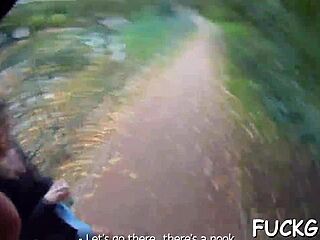 Coarse Pounding On A Spycam: Sloppy Blowjob And Rough Sex