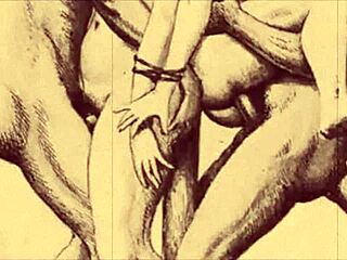 Vintage Erotic Illustration