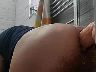 loving this anal dildo in my ass