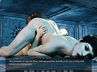 Walkthrough and gameplay of the visual novel Tales from the unending void 93 on PC.