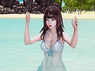 Indian amateur with big tits in homemade video