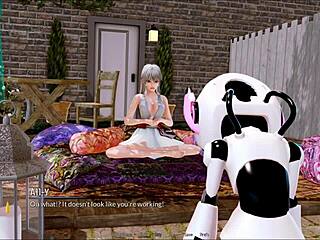 harem hotel 406 features big tits in sexy outfit