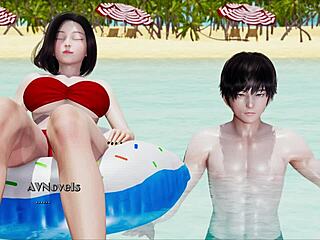 Indian amateur with big tits in homemade video