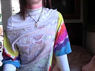 18 year old petite redhead step sister laya rae fucked missionary by alex adams big cock in pov