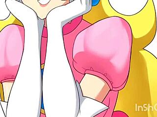 Jerk off instructions with Princess Peach translated