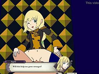 Ppppu Gaiden Ingrid Brandl Galatea V1 With Blonde Bitch In Cartoon Holiday