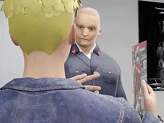 maya explores lingerie in a 3d anime hentai group scene