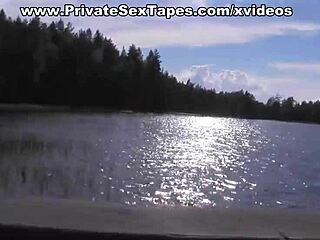 amateur couple's sex tape hints at lewd outdoor fun