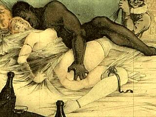 Erotic illustrations from the good old days.