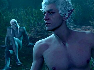 Baldurs Gate 3 Naked Playthrough Astarion Gay Sex Scenes No Mods