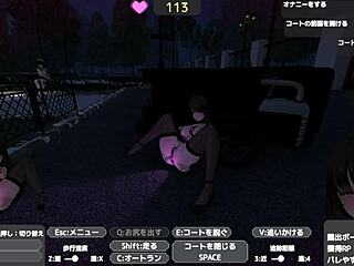 Selekasan Exposes Naked Under Coat in Public Game