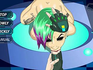 Cybersex 2077 Oynayalım Bölüm 1 - Çılgın Anal İçine Boşalma Aksiyonu Bekliyor!