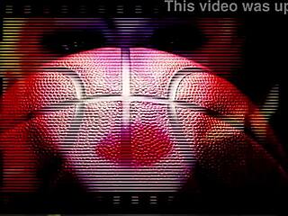 Young sissy goes through her paces for the BBC Trans basketball team.