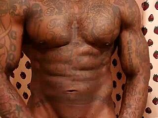 Big black hairy dick worship with Hallelujah Johnson in anarchy