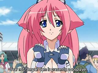 Newmanoid cam with English subtitles - Ero anime