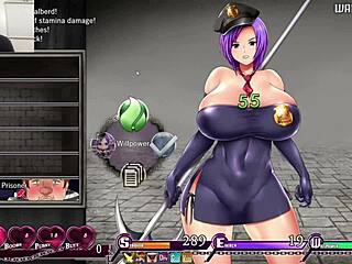 Karryn Feels Intense Pleasure In Prison Hentai Game With Big Tits And Ass