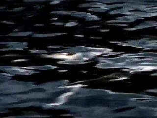 Supernatural Sexy Bikini Girl Swimming In The Pool