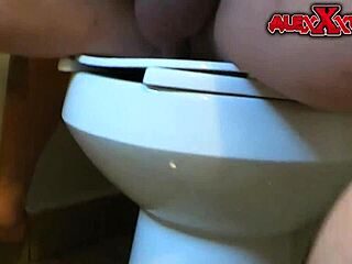 Alexxxtreme was hot at home and spied on my roommate while showering