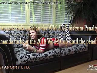 Amanda Fucks to Cumshot at World Cup