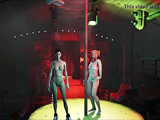 Fallout 4 Fashion Showcases Pantyhose and Body Outdoors!