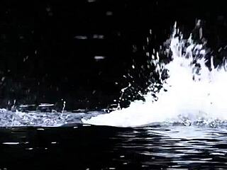 Supernatural Sexy Bikini Girl Swimming In The Pool