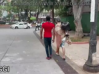 Homeless Guy Fucks with Monster Cock