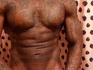 Big black hairy dick worship with Hallelujah Johnson in anarchy