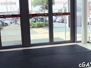 Sexy gay twink explores his desires in intimate porn scenes