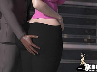 puerto rican latina jerks off my huge dick in caribbean setting