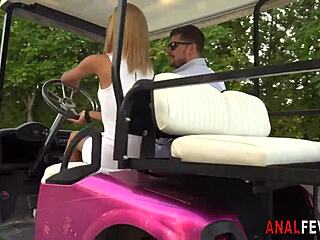 Hot european babe gets her big ass anally fucked hard