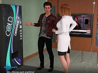 Селина в рок звезда рута с големи цици и задник