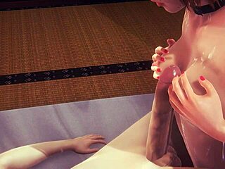 Hentai uncensored 3d kaya gives boobjob and gets fucked hard japanese asian anime!