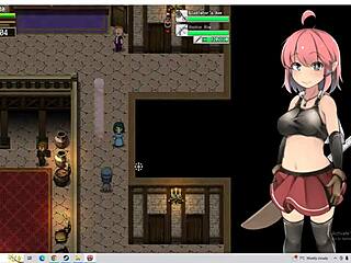 Redhead anime girl is Rune Seeker in this adult cartoon