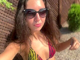 so this hot girl seduces a gay couple into mmf bisexual sex with her, including anal and blowjobs part 1