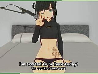 Small Latina gets a big cock in her first porn movie