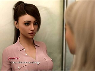Jennifer 43: A visual novel game walkthrough on PC