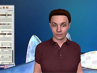 Lets play together in 3d gay villa 2