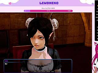 Vtuber Lewdneko Moans in Harem Hotel Game Part 16